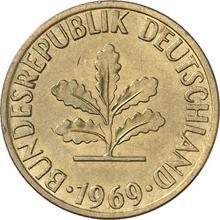 5 Pfennige 1969 J  