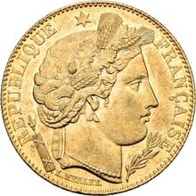 10 francos 1899 A  