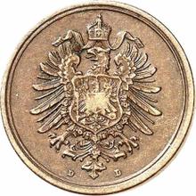 1 Pfennig 1873 D  