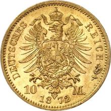 10 marcos 1872 B   "Prusia"