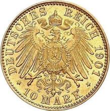 10 marcos 1901 J   "Hamburg"