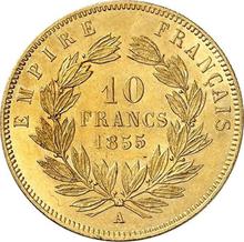 10 francos 1855 A  