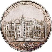 Thaler 1864 B   "Opening of stock exchange"