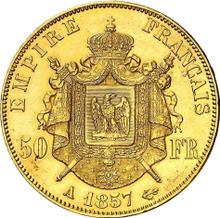 50 francos 1857 A  