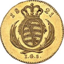Ducado 1821  I.G.S. 