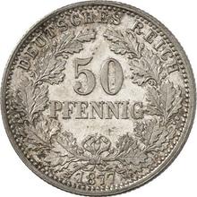 50 пфеннигов 1877 H  