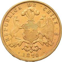 10 pesos 1870 So  