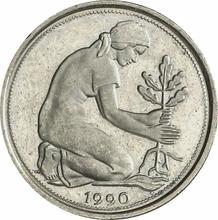 50 fenigów 1990 J  