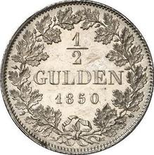 1/2 Gulden 1850   