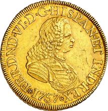 8 escudo 1757 NR SJ 