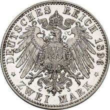 2 marcos 1896 A   "Hessen"