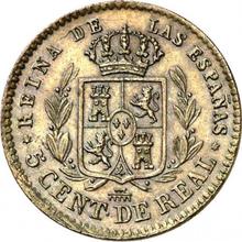 5 Céntimos de real 1857   