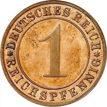 1 Reichspfennig 1935 F  