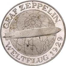 5 Reichsmarks 1930 A   "Zepelín"