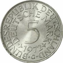5 марок 1972 G  