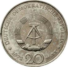 20 марок 1972 A   "Фридрих фон Шиллер"
