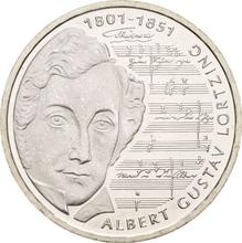10 марок 2001 J   "Альберт Лорцинг"