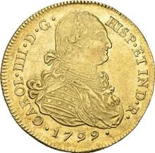 8 escudo 1799 P JF 