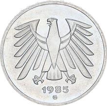 5 марок 1985 G  