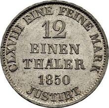 1/12 Thaler 1850  B 