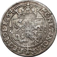 Орт (18 грошей) 1664  AT  "Прямой герб"