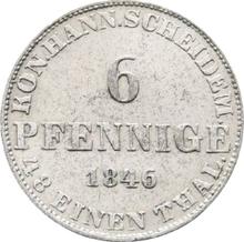 6 Pfennige 1846  B 