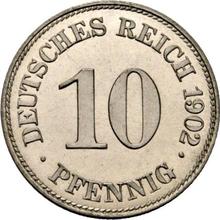 10 Pfennig 1902 E  