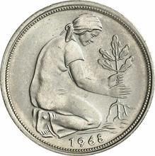 50 Pfennig 1968 G  