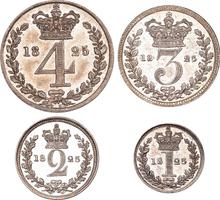 Coin set 1825    "Maundy"