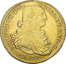 8 escudo 1814 NR JF 