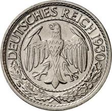 50 Reichspfennig 1930 J  