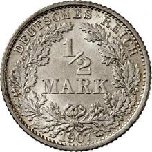 1/2 Mark 1907 F  