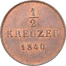 1/2 Kreuzer 1840   