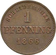 1 пфенниг 1866   