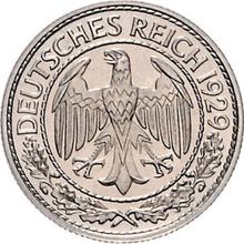 50 Reichspfennig 1929 A  