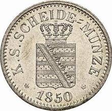 1 новый грош 1850  F 