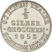 1/2 silbergroschen 1853 A  