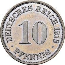10 fenigów 1913 J  