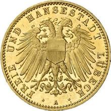 10 марок 1909 A   "Любек"