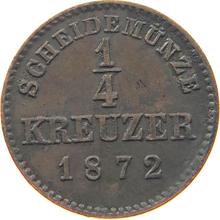 1/4 Kreuzer 1872   