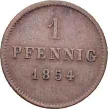 1 Pfennig 1854   