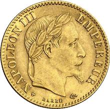 10 francos 1868 BB  