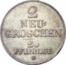 2 Neu Groschen 1842  G 