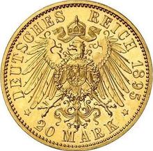 20 Mark 1895 A   "Saxe-Coburg-Gotha"
