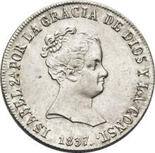4 reales 1837 S DR 