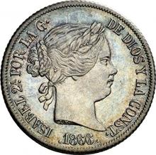 25 centavos 1866   