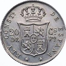 20 centavos 1880   