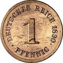 1 Pfennig 1890 F  