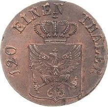 3 Pfennige 1835 D  