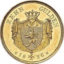 10 Gulden 1826  H. R. 